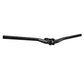 Race Face Turbine 31.8 mm mountain bike handlebar installed on a stem, side view