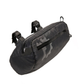 Revelate Designs Campamocha handlebar bag right side zipper close up view