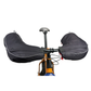 Revelate Designs Expedition Pogies insulated handlebar pogies right and left installed on a bicycle