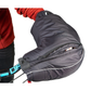 Revelate Designs Expedition Pogies insulated handlebar left pogie top view with opened zipper 