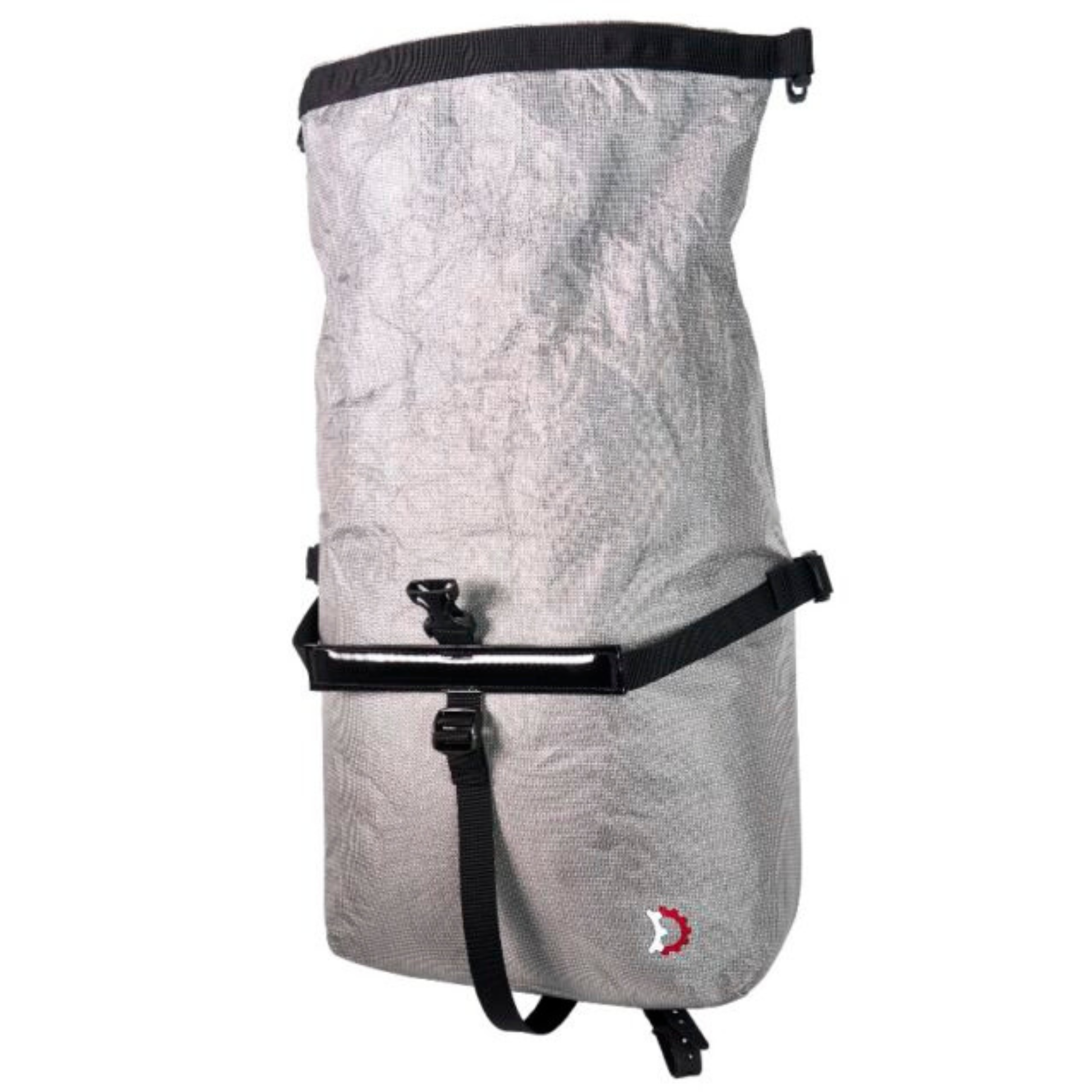 Revelate Designs Nano Panniers 2026 version with opened top roll