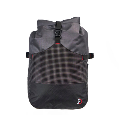 Revelate Designs Portage Pannier filled and closed front view