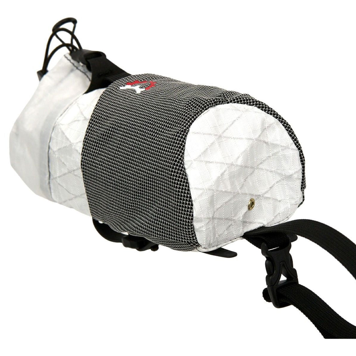 Revelate Designs Speedbag lightweight bikepacking feed bag, with a slim contoured shape, bottle storage and stretch pocket for fast rides and ultra racing