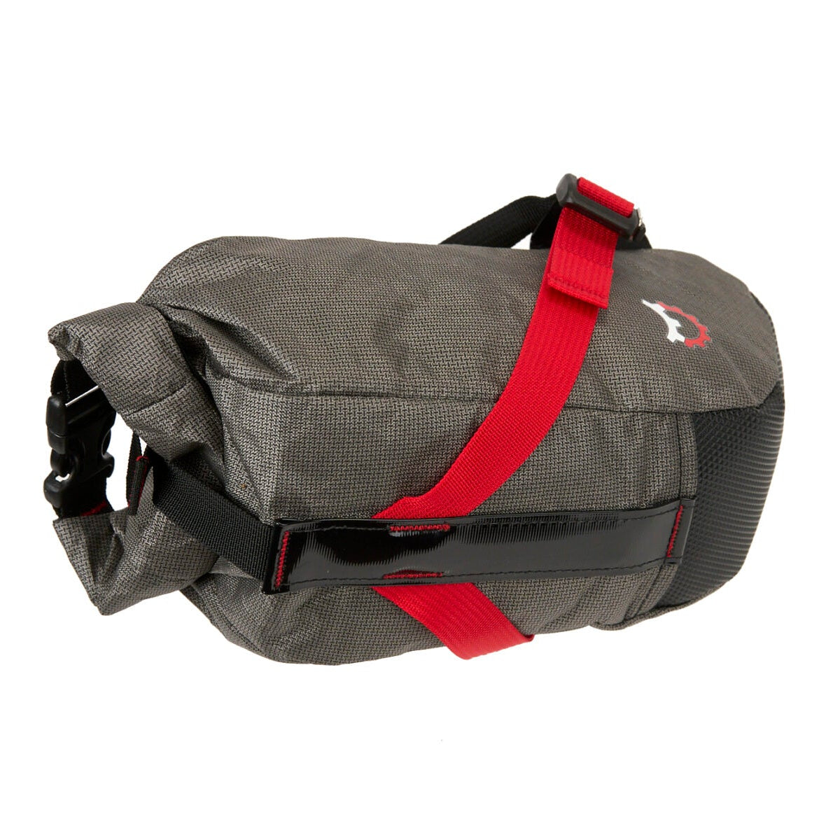 Revelate Designs Ultra Shrew 2.25L seat bag, a lightweight saddle-rail mounted bikepacking bag with roll-top closure for fast, all-terrain rides.