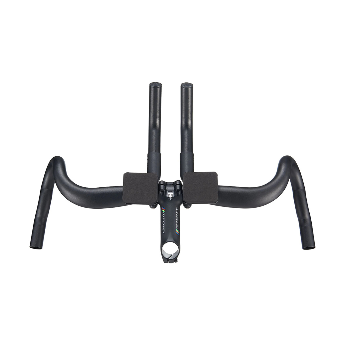 Ritchey Mini Sliver clip on aero extensions with padding rider's point of view