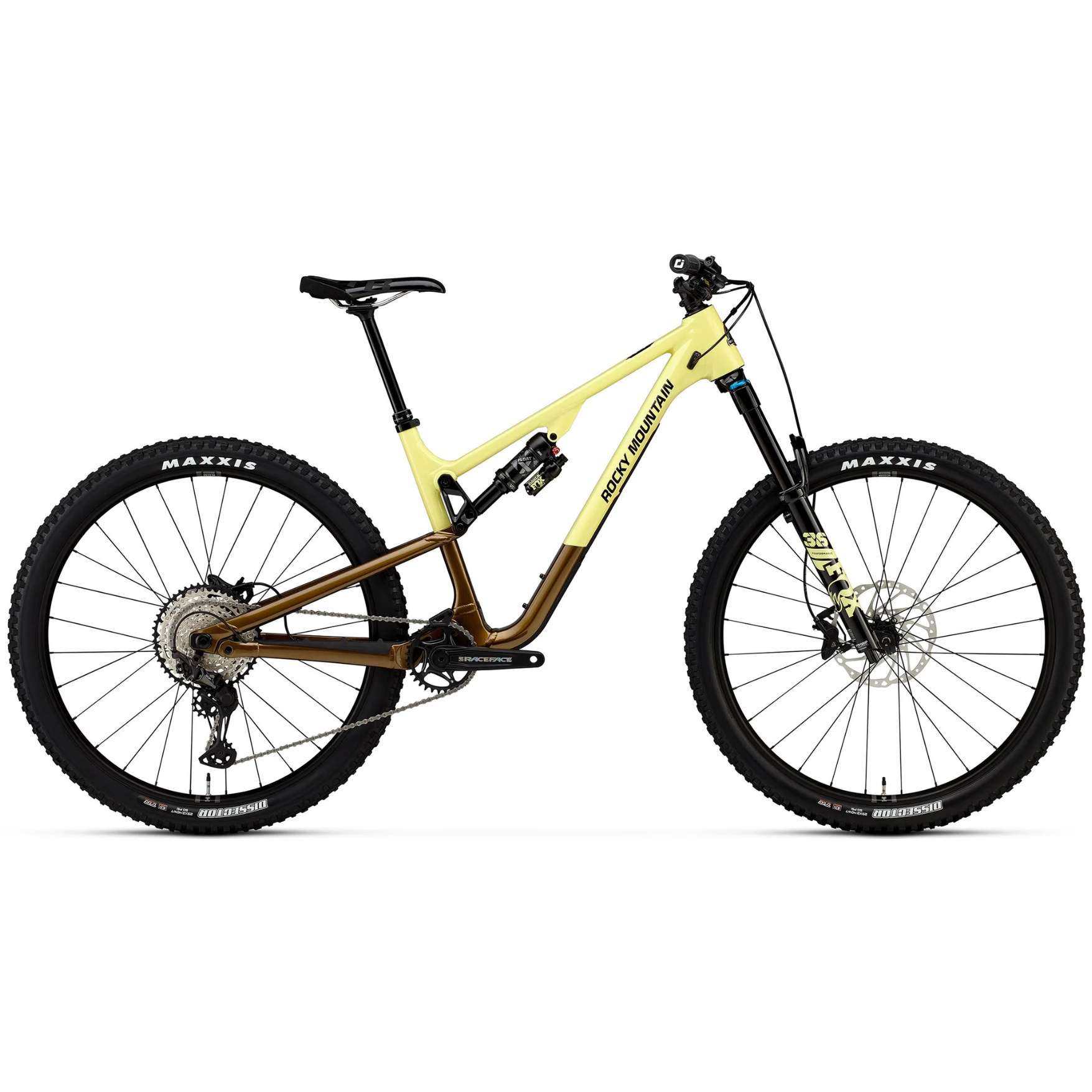 Rocky Mountain Instinct A50 Shimano Trail Bike Dismount