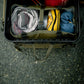 Rux Bag 25L designed for organizing outdoor gear for camping, road tripping, and spending time outside.