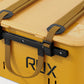 RUX 40L Gear Box waterproof modular storage box with press seal lid in Bronze for outdoor gear storage 