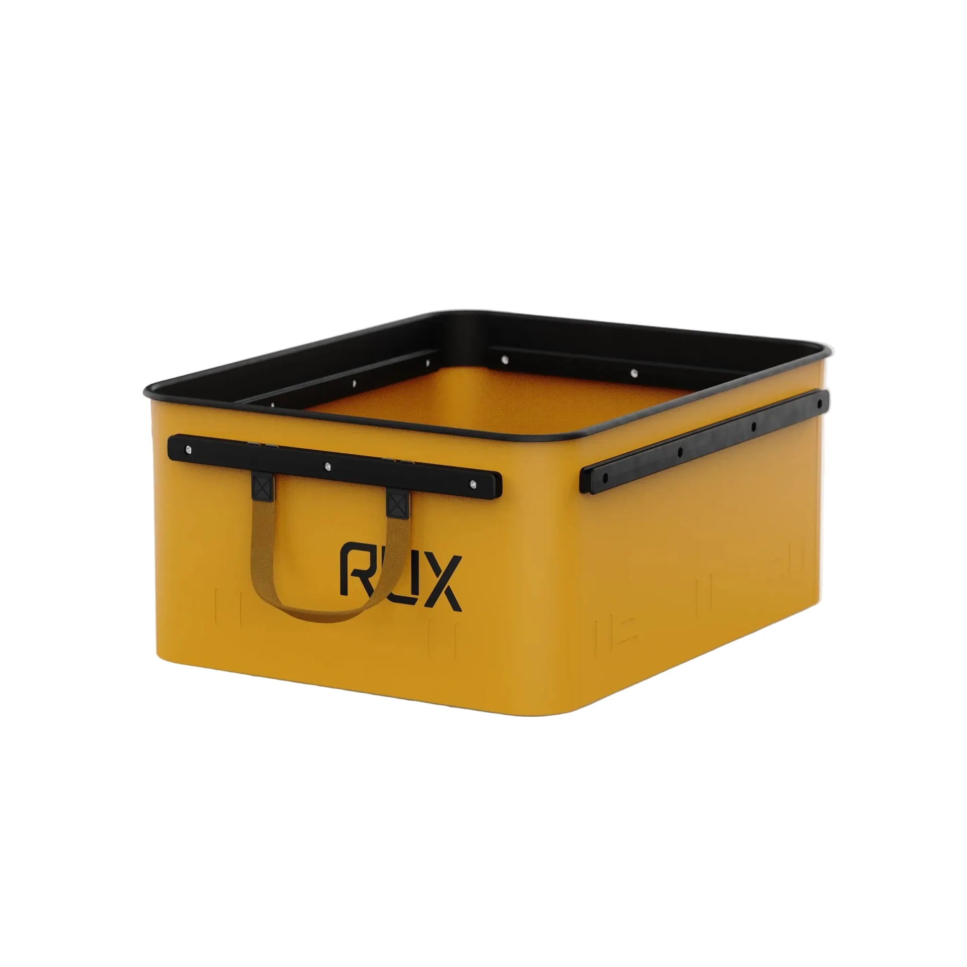 RUX 40L Gear Box waterproof modular storage box with press seal lid in Bronze for outdoor gear storage 