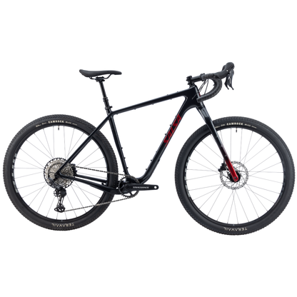 Salsa Cutthroat C GRX 610 1x in Smoke Black right side complete bike view