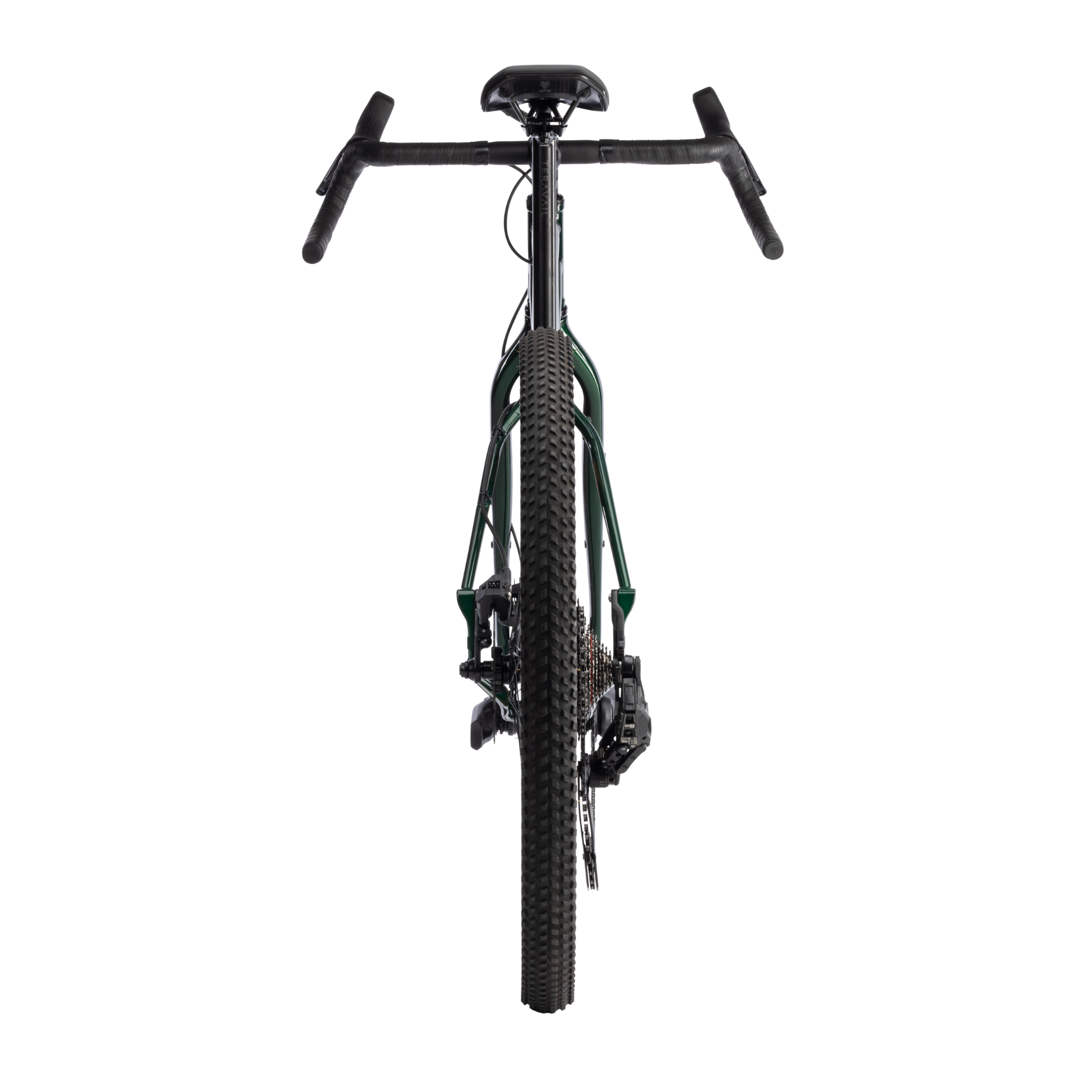 Salsa Fargo Apex S1000 AXS Transmission in Peat Moss back view