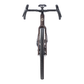 Salsa Flyway GRX 610 gravel bike Dark Umber front tube view