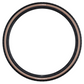 Schwalbe G‑One RX Pro gravel tire with aggressive tread in transparent sidewall colour, side profile