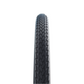 Schwalbe green eco marathon bike tire pattern close up view