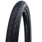 Schwalbe green eco marathon bike tire pattern and side wall view