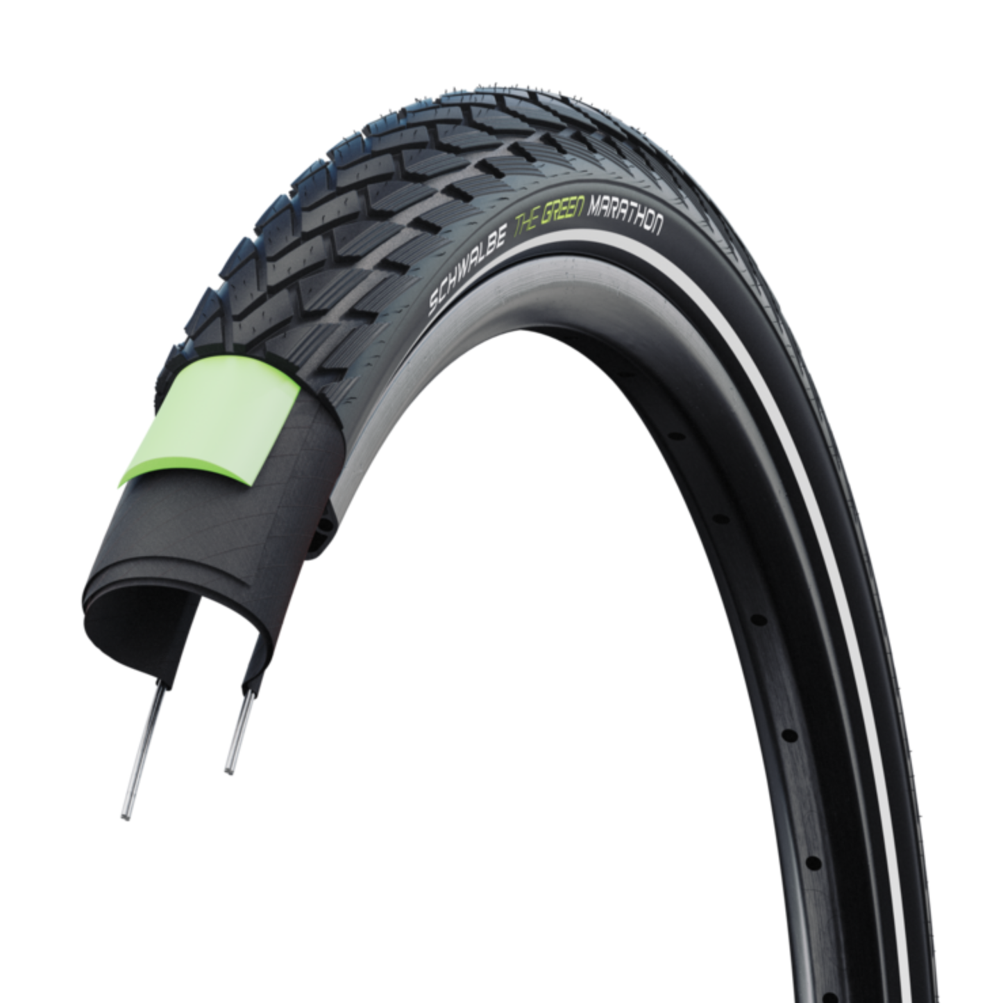 Schwalbe Green Marathon internal layers view