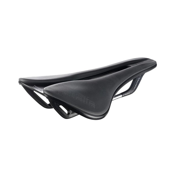 Selle Italia Model X Green Superflow saddle 145 x 245 black right back view