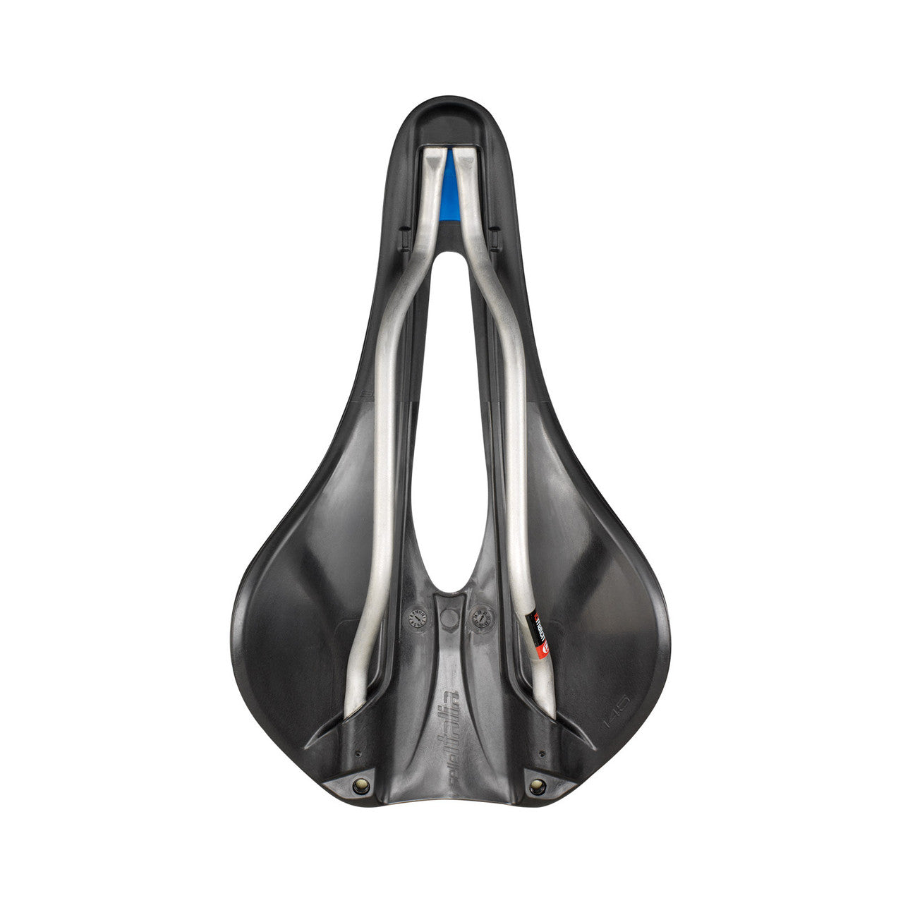Selle Italia Novus Boost Evo TI 316 Superflow saddle black bottom view