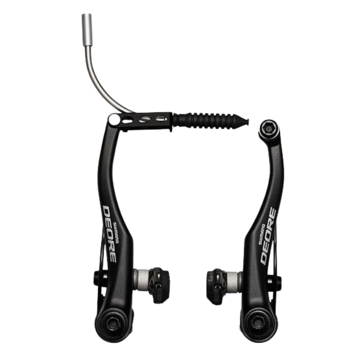 Shimano Deore BR-T610 front V-brake black front view