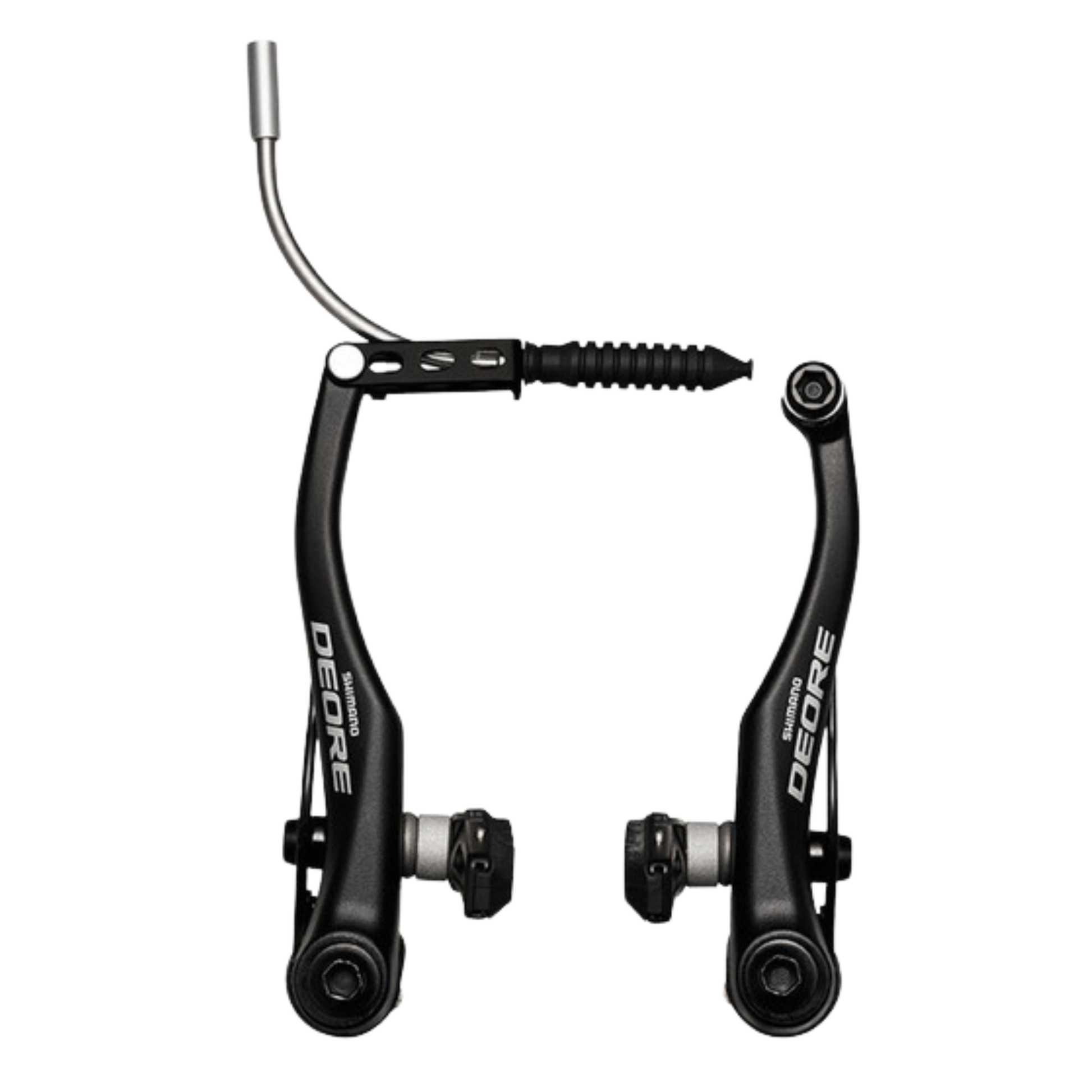 Shimano Deore BR-T610 front V-brake black front view