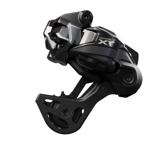 Shimano Deore XT RD-M8250-GS Di2 rear derailleur front view