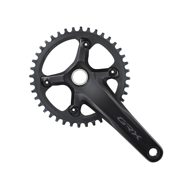 Shimano GRX FC RX600 1 crankset 40T 170 mm front view
