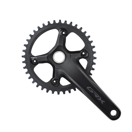 Shimano GRX FC RX600 1 crankset 40T 170 mm front view