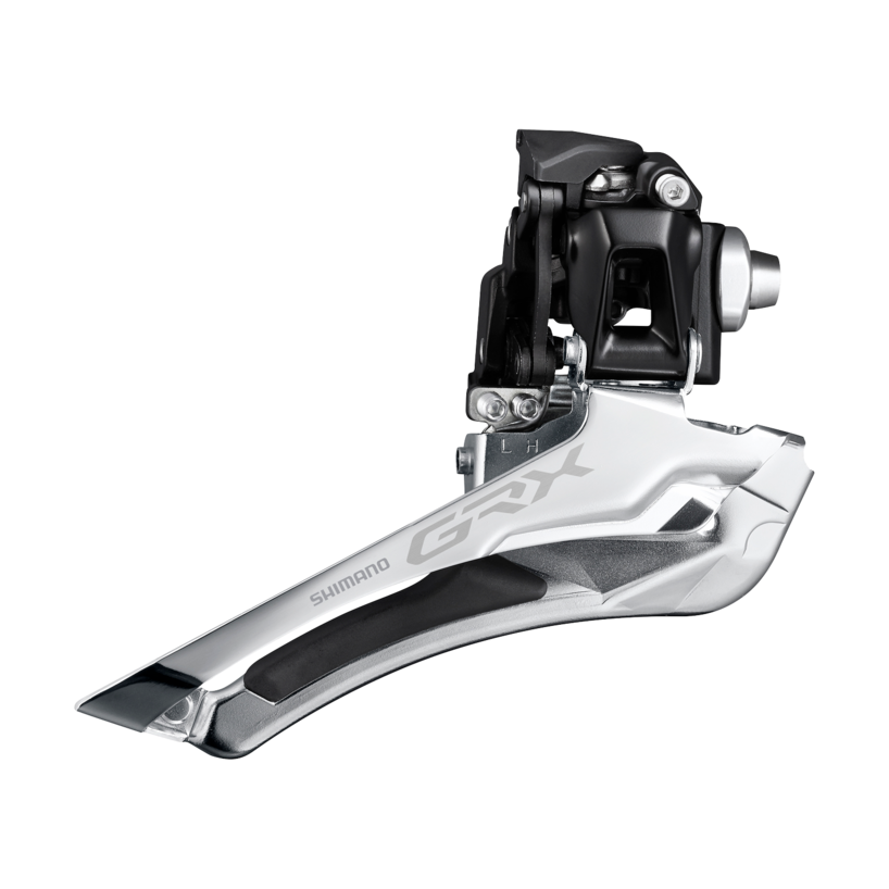 Shimano GRX FD-RX400 front derailleur close up view