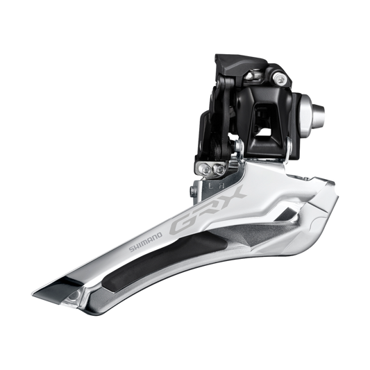Shimano GRX FD-RX400 front derailleur close up view