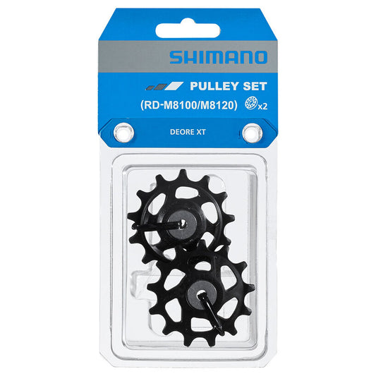 Shimano pulley set packaging on a white background