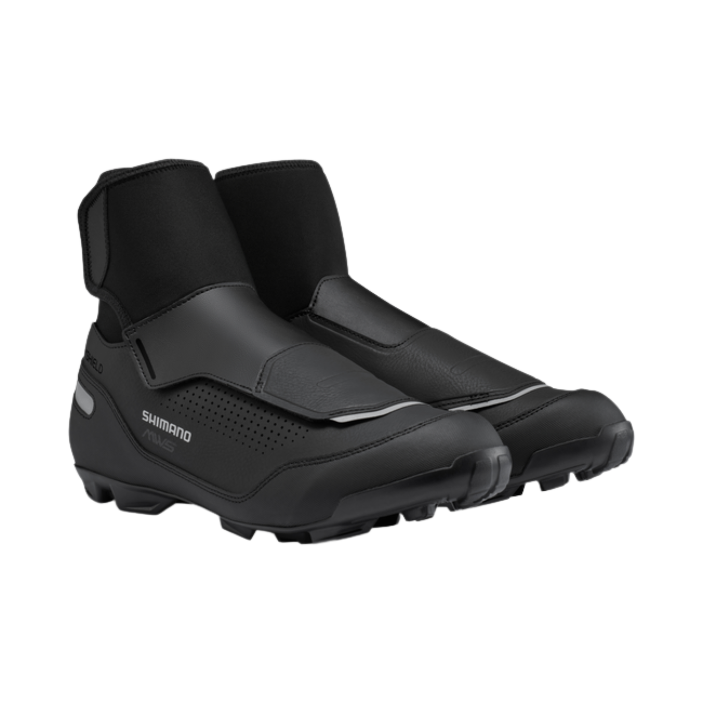 Shimano MW502E winter SPD shoe pair side view