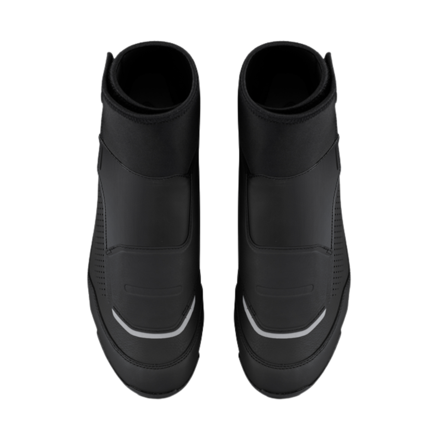 Shimano MW502E winter SPD shoe pair top view