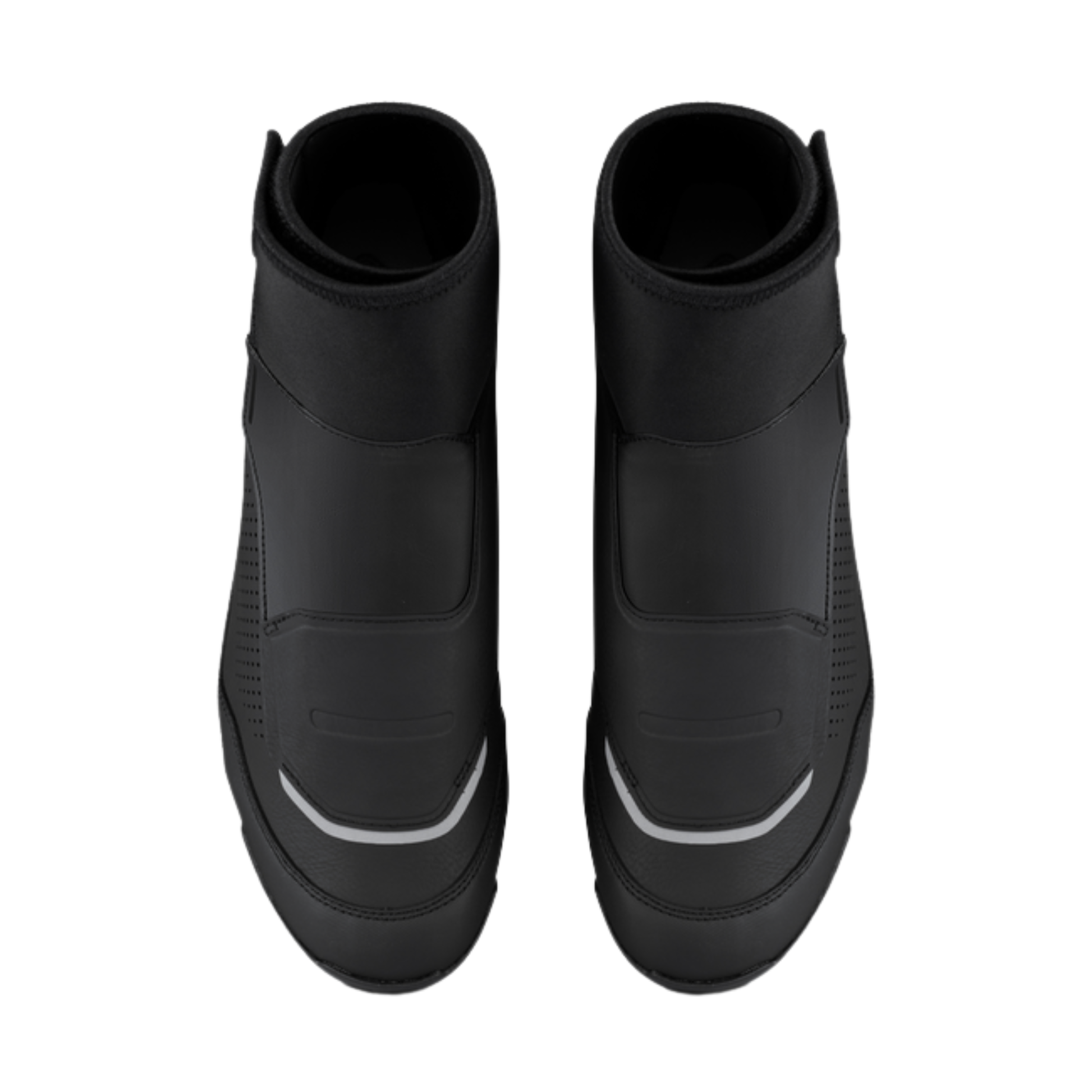 Shimano MW502E winter SPD shoe pair top view