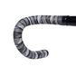 Sim Works BTP woven bar tape in Chima White pattern, wrapped on handle bar. 