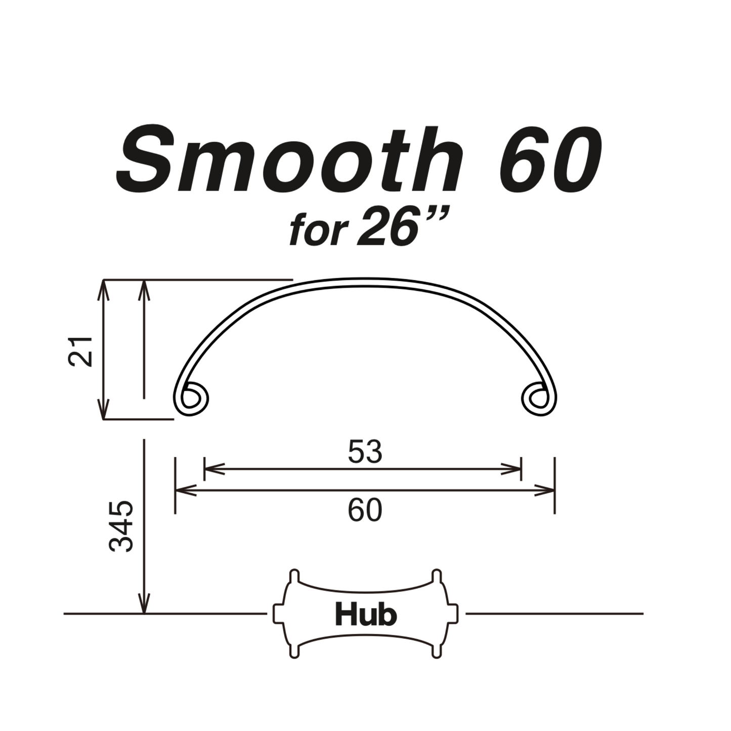Smooth 60 For 26"