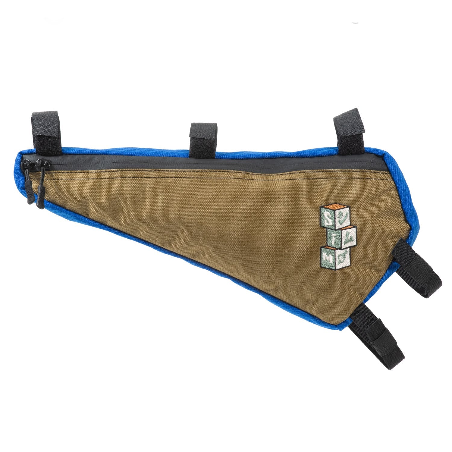 SimWorks Origami 2.2L frame bag in CORDURA nylon, with two storage pockets and secure strap mounting for long days on road, gravel or singletrack.