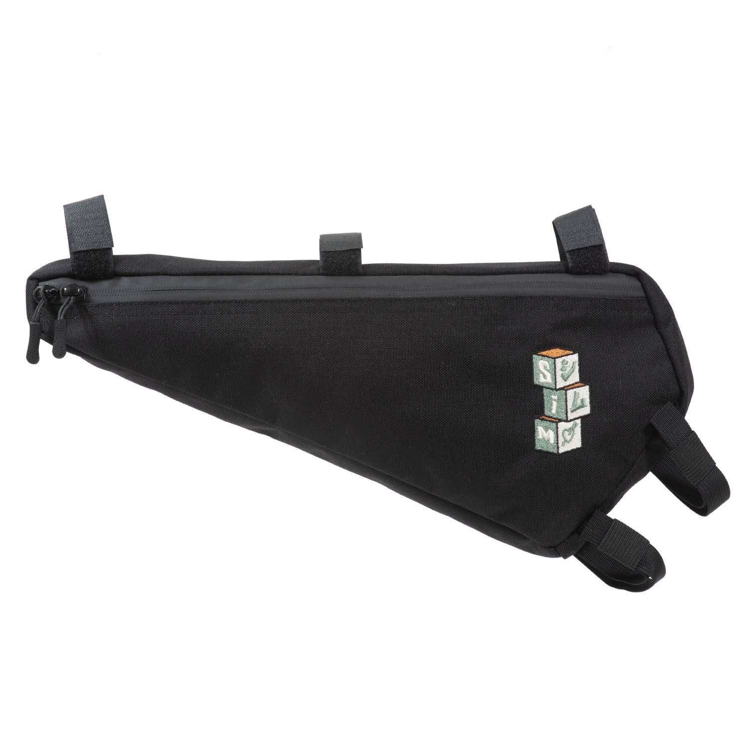 SimWorks Origami 2.2L frame bag in CORDURA nylon, with two storage pockets and secure strap mounting for long days on road, gravel or singletrack.
