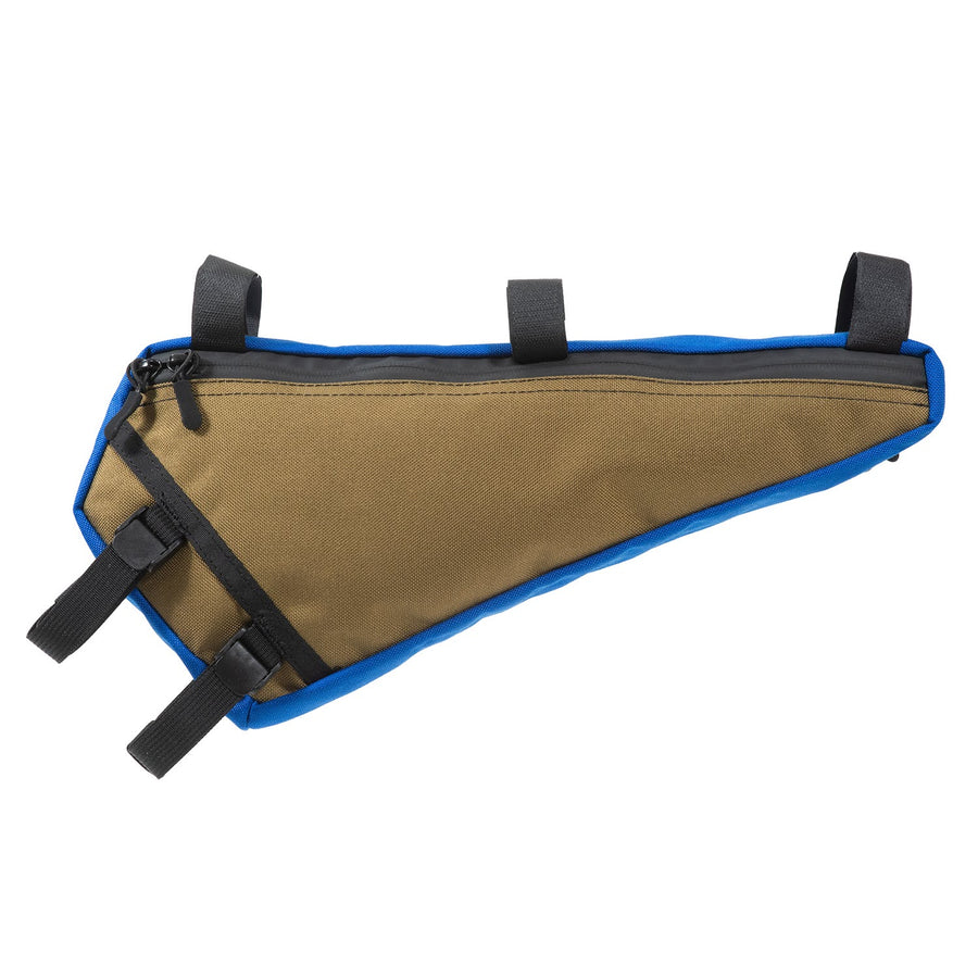 SimWorks Origami 2.2L frame bag in CORDURA nylon, with two storage pockets and secure strap mounting for long days on road, gravel or singletrack.