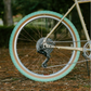 SimWorks Homage 26 inch Tire TLC installed on a rear bike wheel