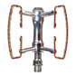 SimWorks by MKS Bubbly Pedals Bronze Edition shown from above