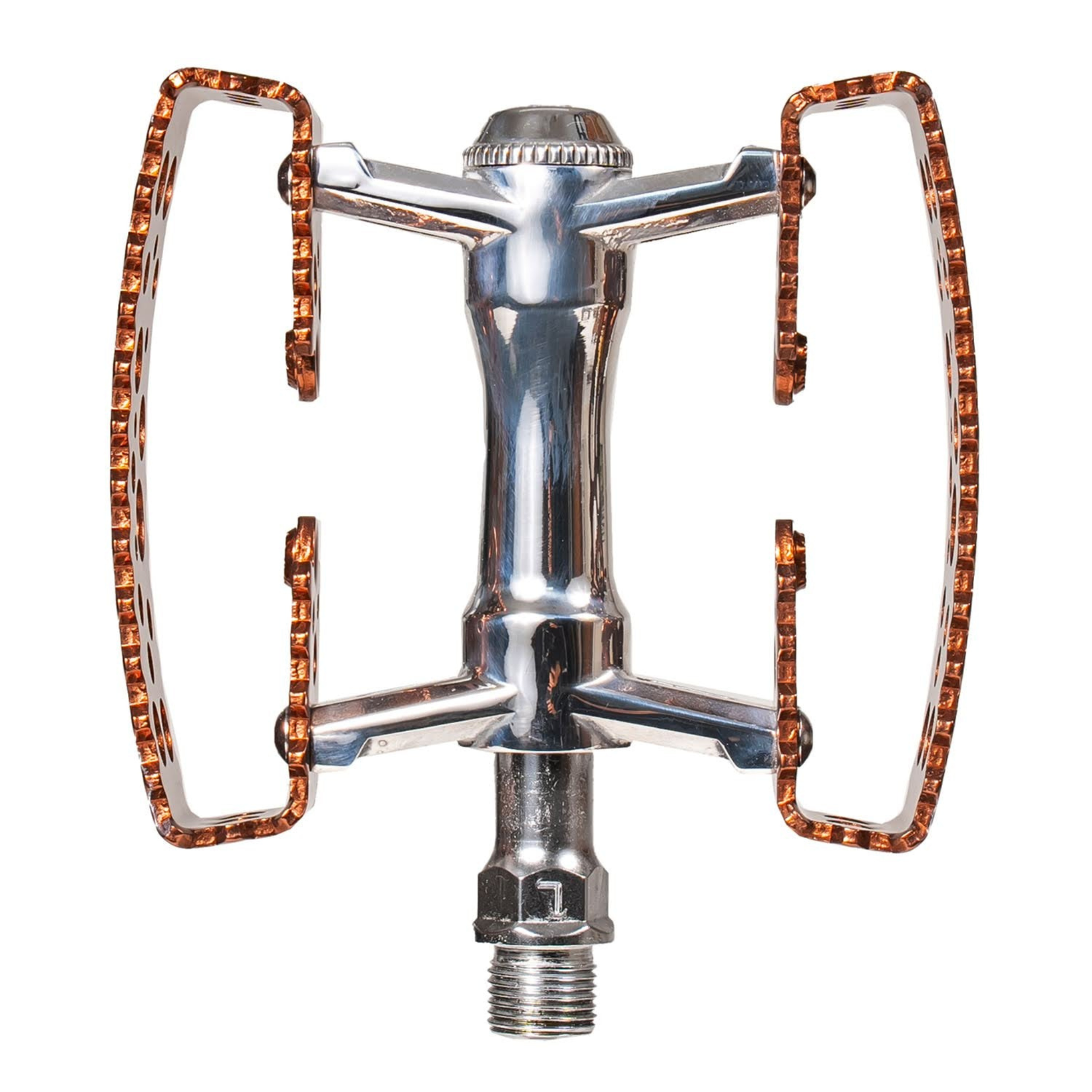 SimWorks by MKS Bubbly Pedals Bronze Edition shown from above