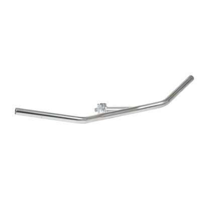 Close-up of SimWorks Still Cruisin’ Bar bull-moose integrated design in silver