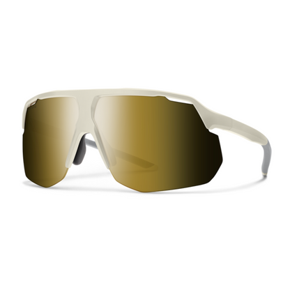 Smith Motive Performance Sunglasses – Matte Bone frame with CP Black Gold Mirror lens