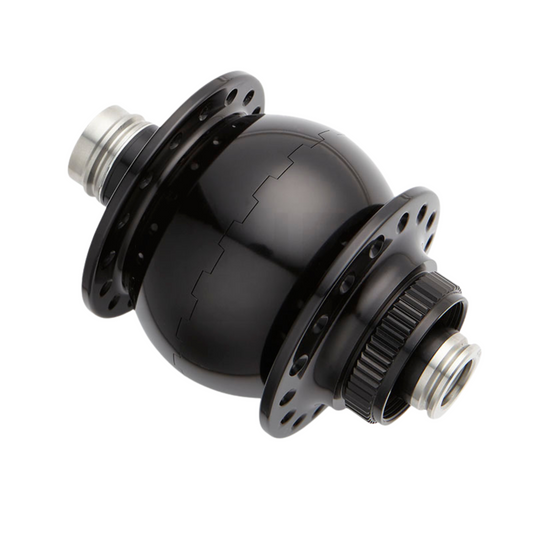 SON 28 12 mm centerlock disc dynamo hub black