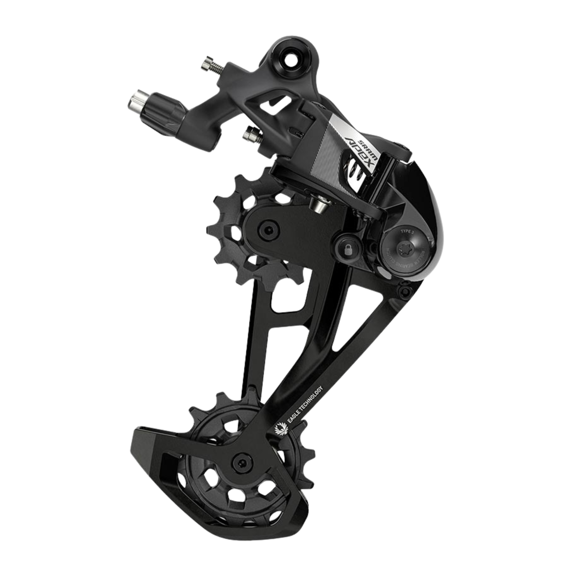 SRAM Apex Eagle 12-speed derailleur front view