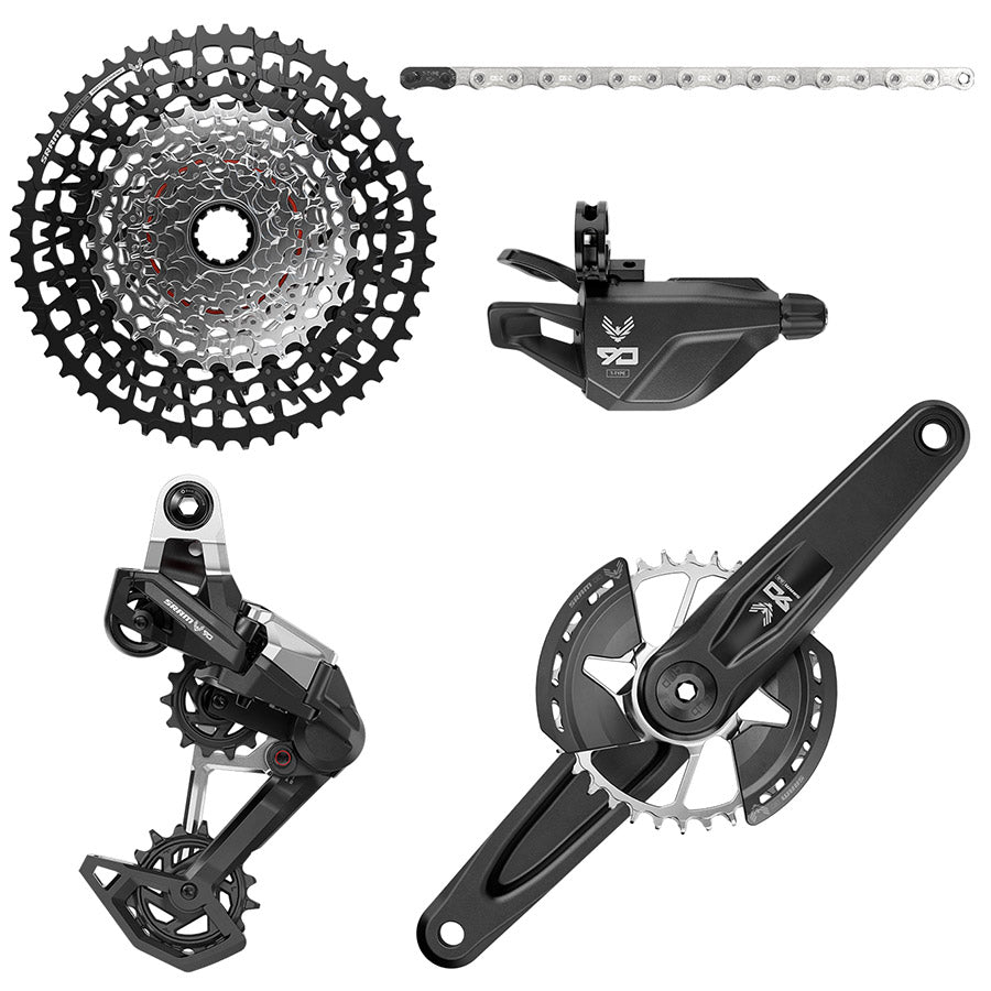 SRAM Eagle 90 Transmission groupset complete view