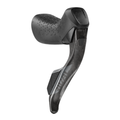 SRAM Rival AXS eTap HRD shifter brake right lever front view