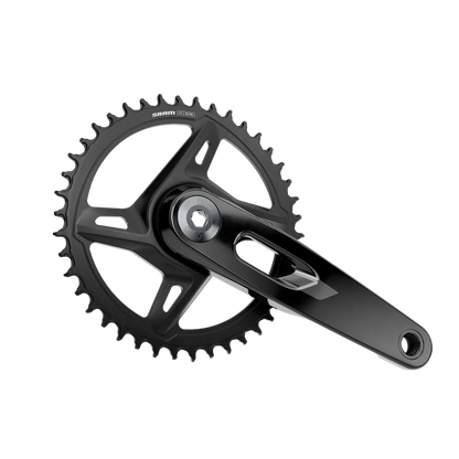 SRAM Rival XPLR direct mount chainring interface close up view
