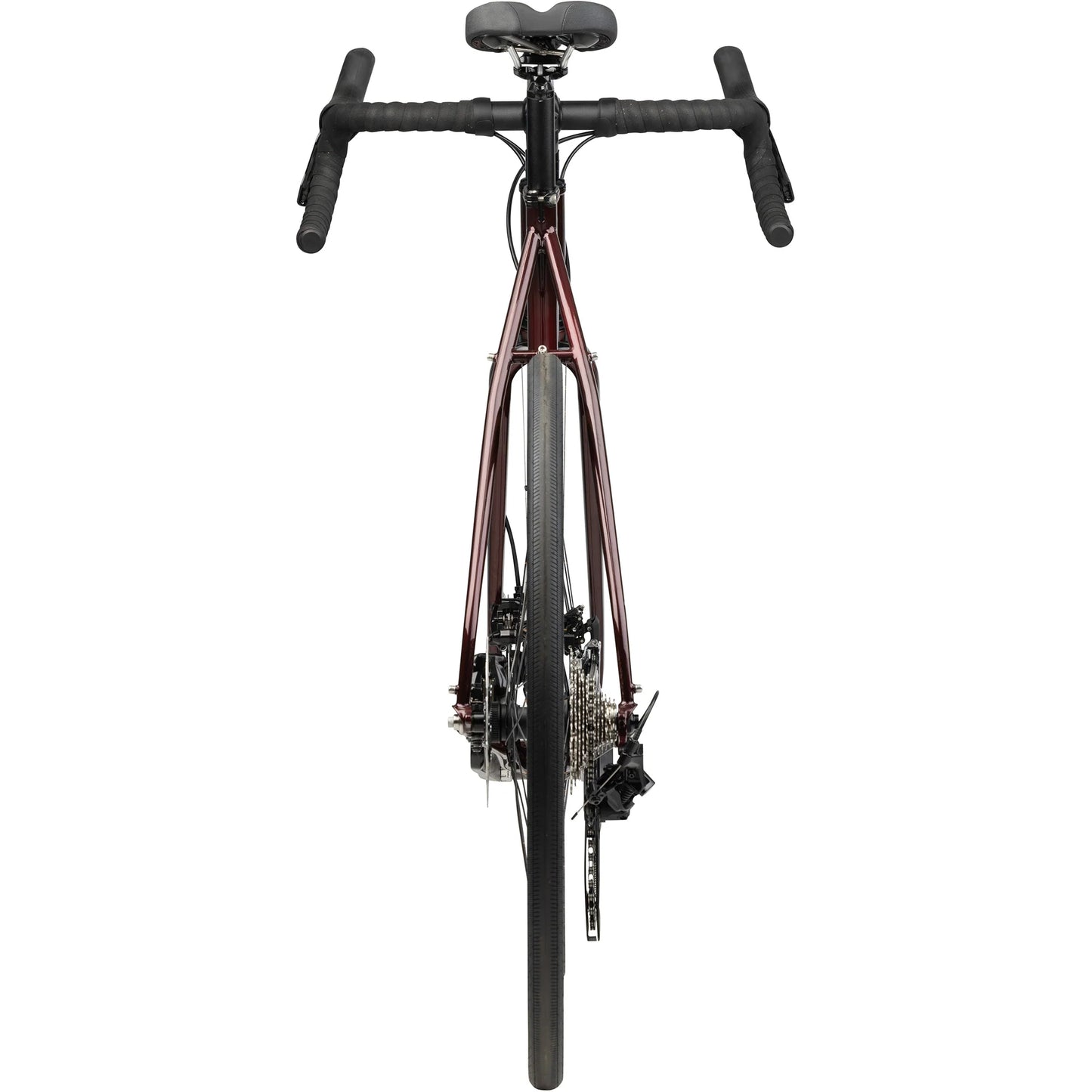 Surly Midnight Special 700c Black Cherry Fizz complete bike back view