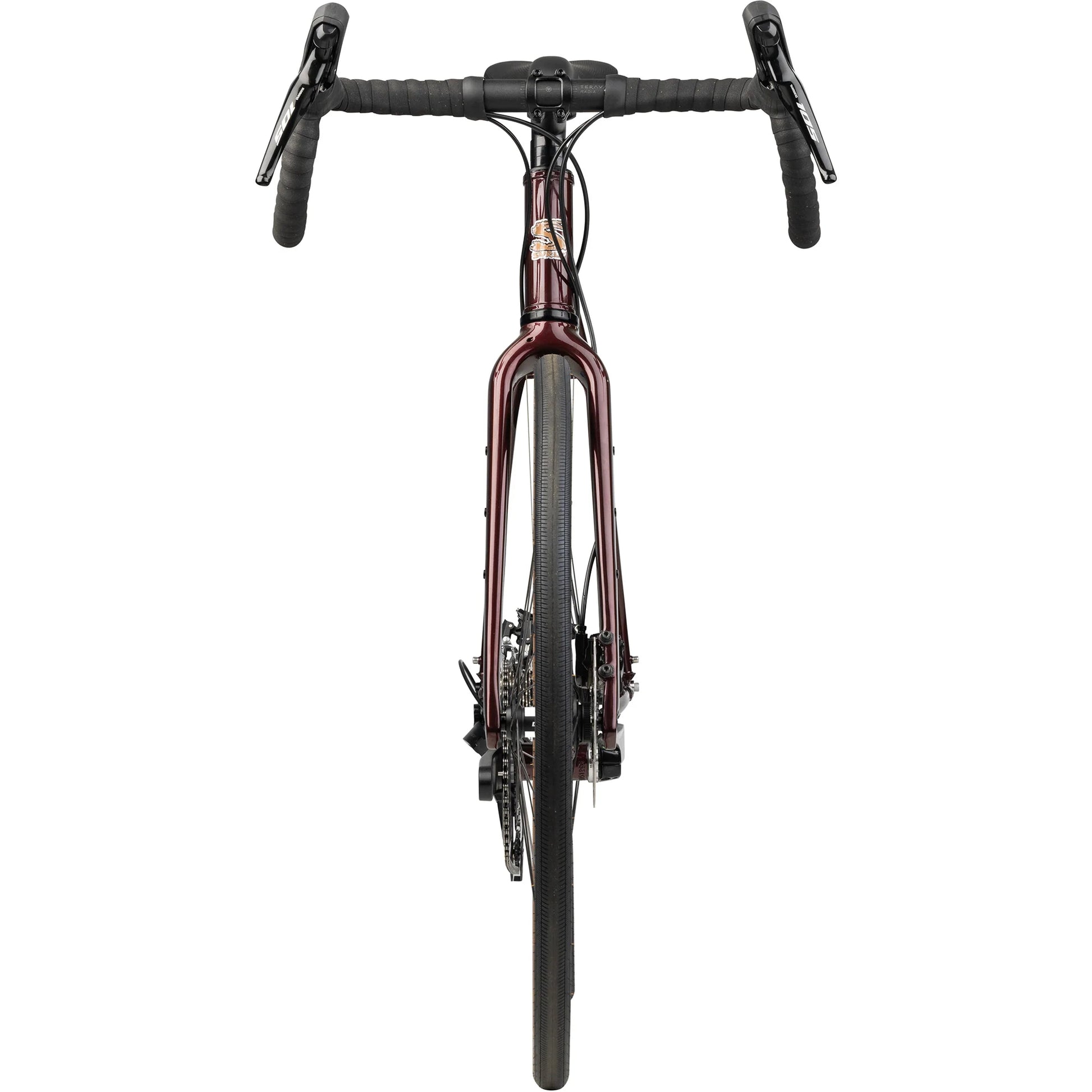 Surly Midnight Special 700c Black Cherry Fizz complete bike front view